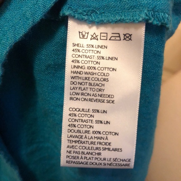 Anthropologie Staring At Stars Teal Midi Dress - Picture 7 of 8